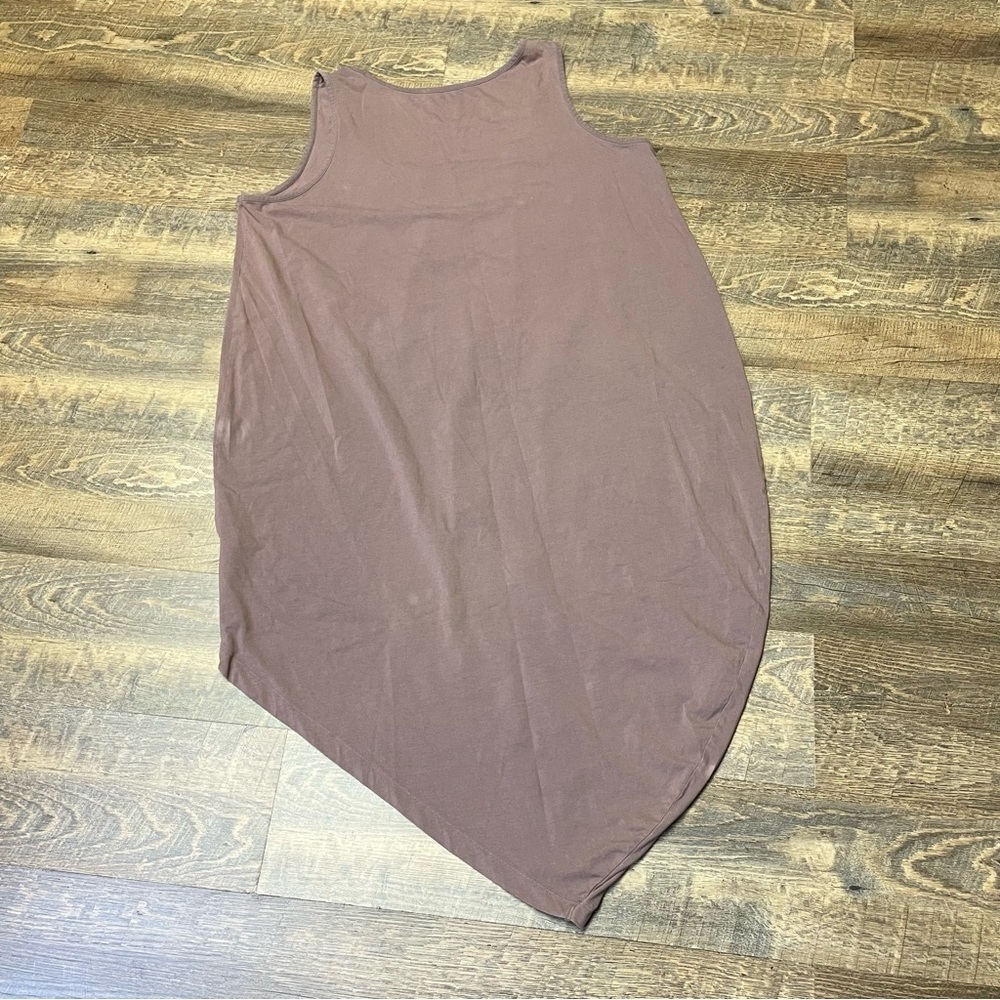 Universal Standard Iconic Geneva Tank Dress Maxi Lagenlook Women’s Large Brown - Picture 10 of 11